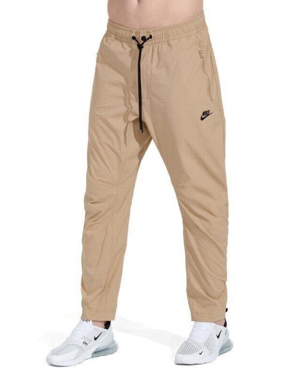 Nike Men’s Beige/Tan Woven Jogger Pants